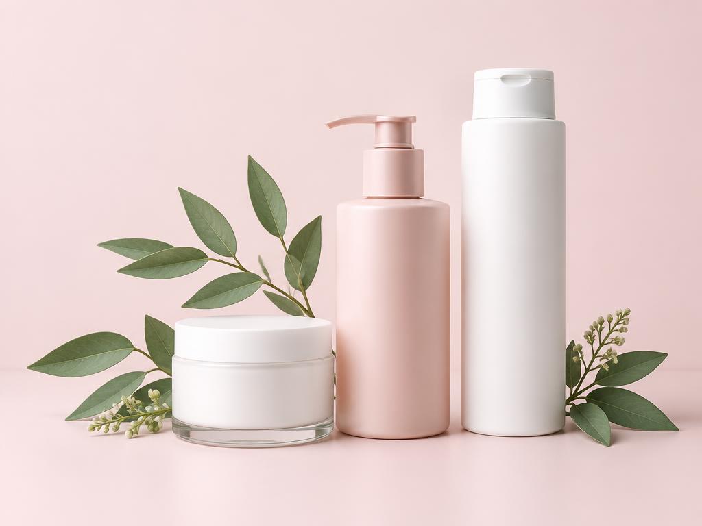 Embalagens ilustrativas para cosméticos